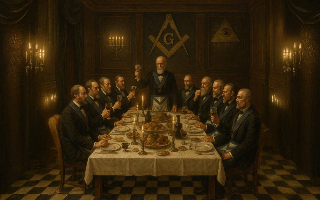 O Banquete Ritualístico: Origens, Função e Simbolismo na Maçonaria